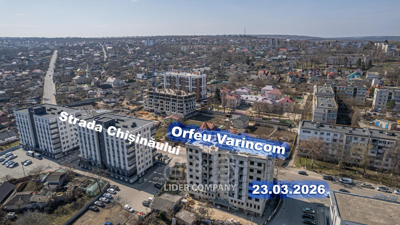 Apartament cu 2 camere într-un complex rezidențial nou, Cricova