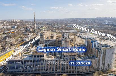 De vânzare Penthouse modern – 2 camere, Complex Smart Home, Râșcani