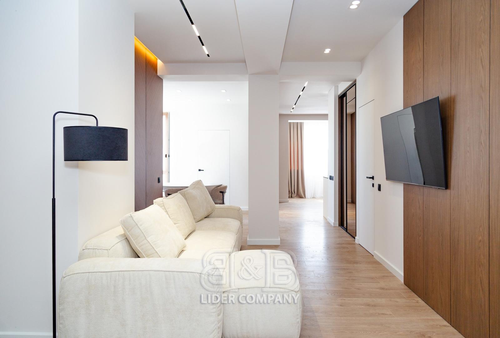 De vânzare Penthouse spațios, complet mobilat, în Durlești – o locuință care oferă confort