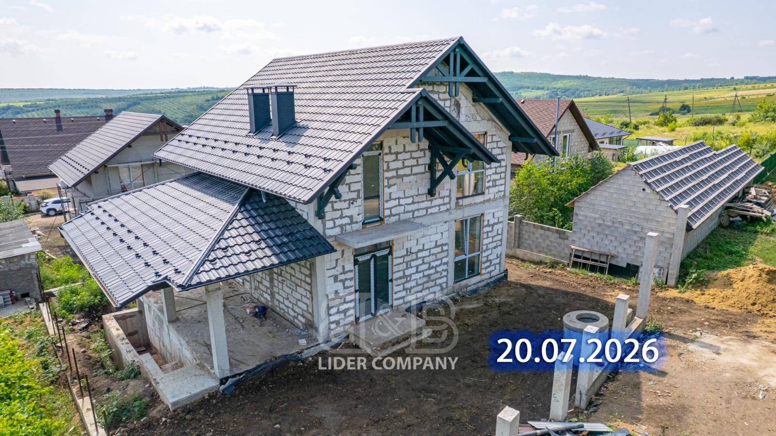 ЭКСКЛЮЗИВНЫЙ ПРОЕКТ! Двухэтажный дом на продажу – Мэгдэчешть