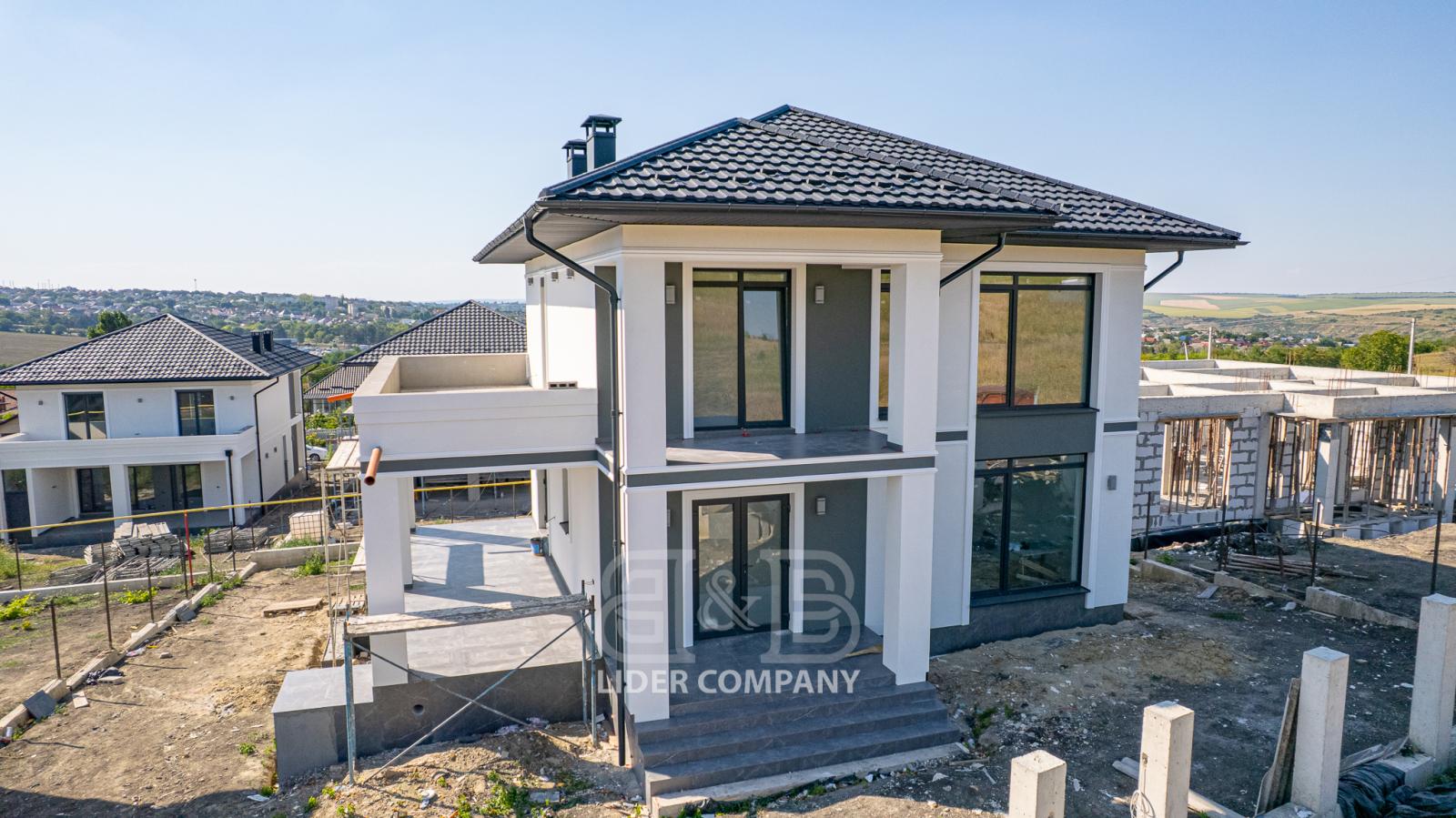 Proiect Exclusiv - De vânzare casă modernă cu 2 nivele, Goianul Nou