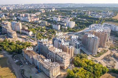 De vânzare apartament cu 2 camere - Cartier Cluj, Bloc A08 Poșta Veche
