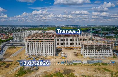 De vânzare apartament cu 2 camere și living - Colina Verde, Tranșa 3, Durlești