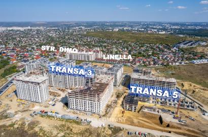 Apartament cu 1 cameră și living de vânzare - Colina Verde Tranșa 3, Durlești