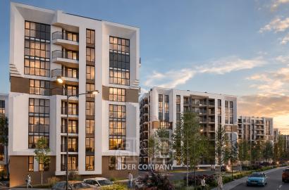 APARTAMENT CU TERASĂ de vânzare - complexul Solomon în SATUL GERMAN