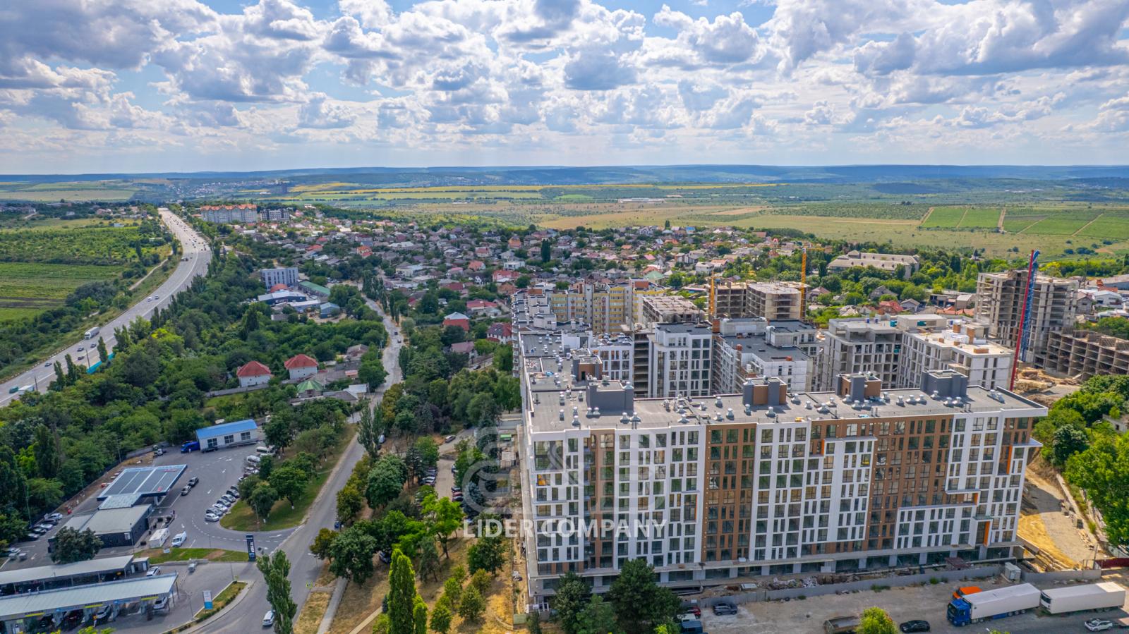 Apartament cu 1 cameră+Living, 56,94 mp, Telecentru, Chișinău