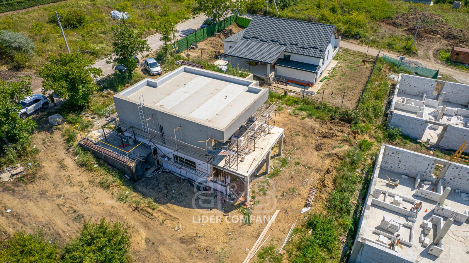 Casă modernă de tip HiTech – satul Suruceni, raionul Ialoveni